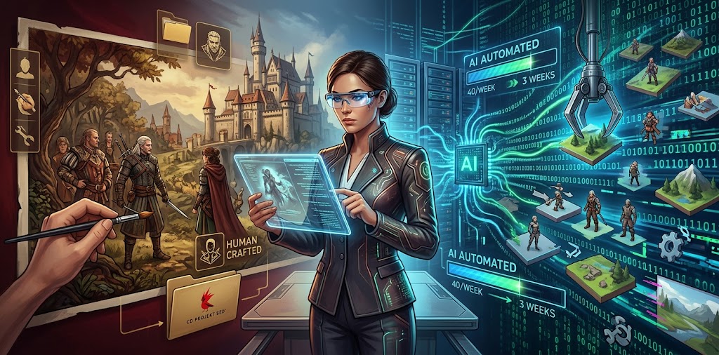 CD Projekt Red CEO Warns- Fully AI-Generated Games Are Coming