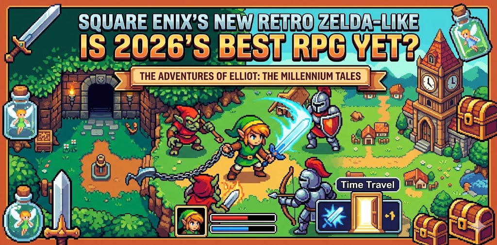 Square Enix's New Retro Zelda-Like: Is The Adventures of Elliot 2026's Best RPG Yet?