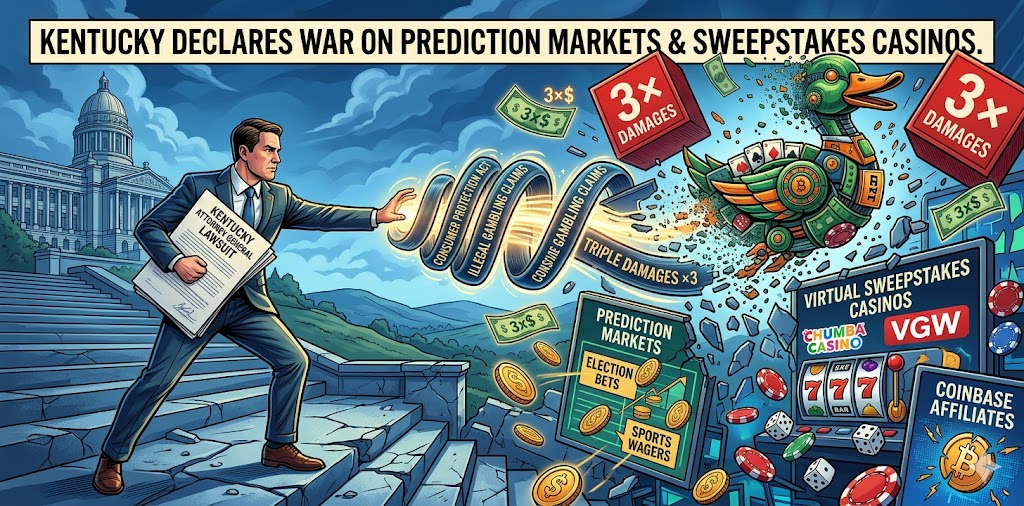 Why Kentucky Just Declared War on Prediction Markets and Sweepstakes Casinos