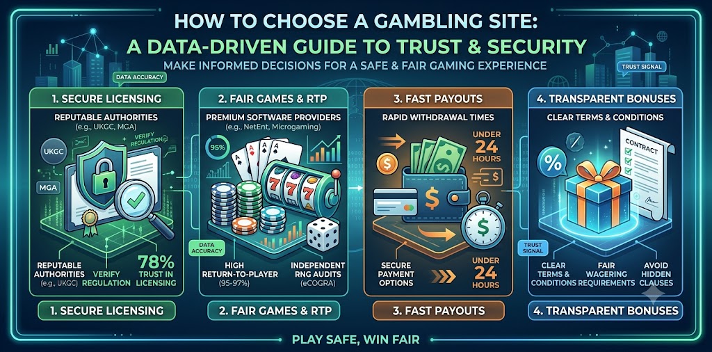 how to choose a gambling site