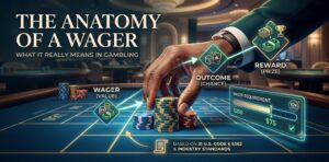 what is a wager in gambling