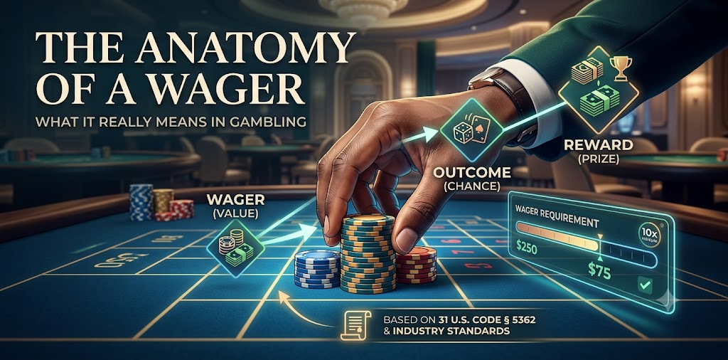 what is a wager in gambling