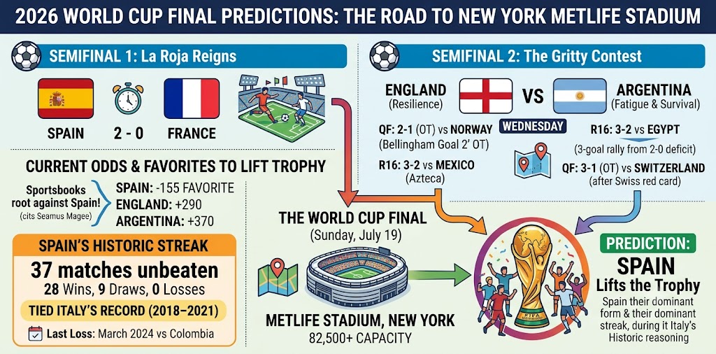 2026 World Cup Final Predictions: Odds, Key Matchups & The Battle for New York