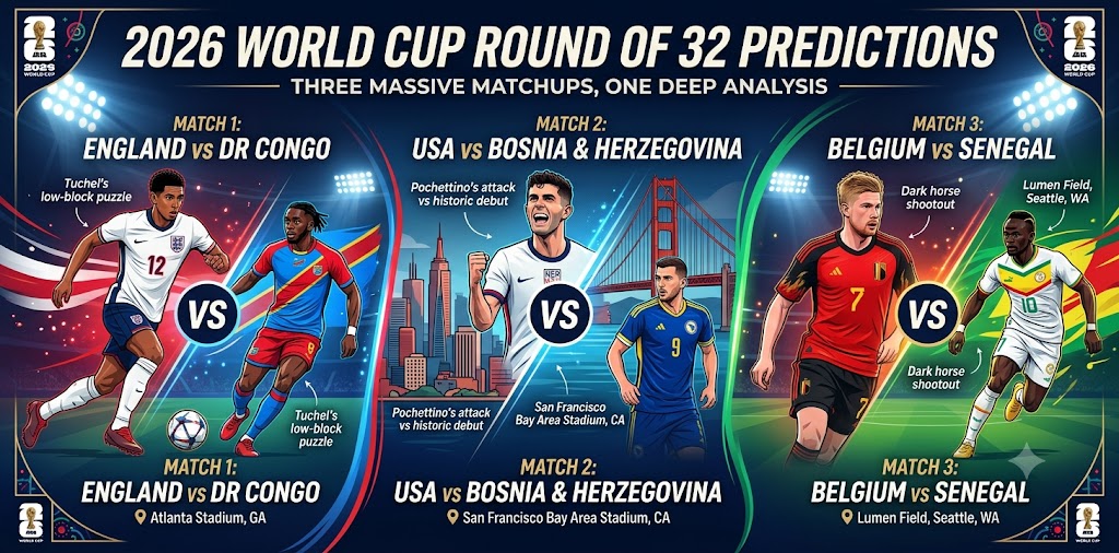 2026 World Cup Round of 32 Predictions