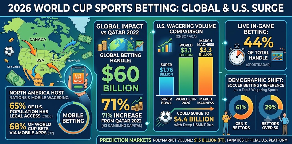 The $60 Billion Game: How the 2026 World Cup is Shattering Sports Betting Records