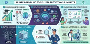 AI Safer Gambling Tools: 2026 Predictions, Data, and Policy Impacts