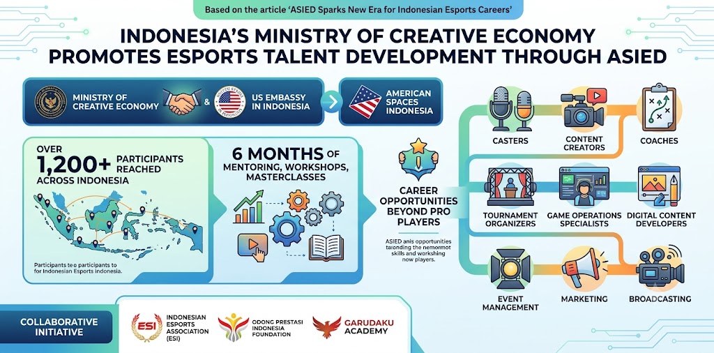 ASIED Sparks New Era for Indonesian Esports Careers