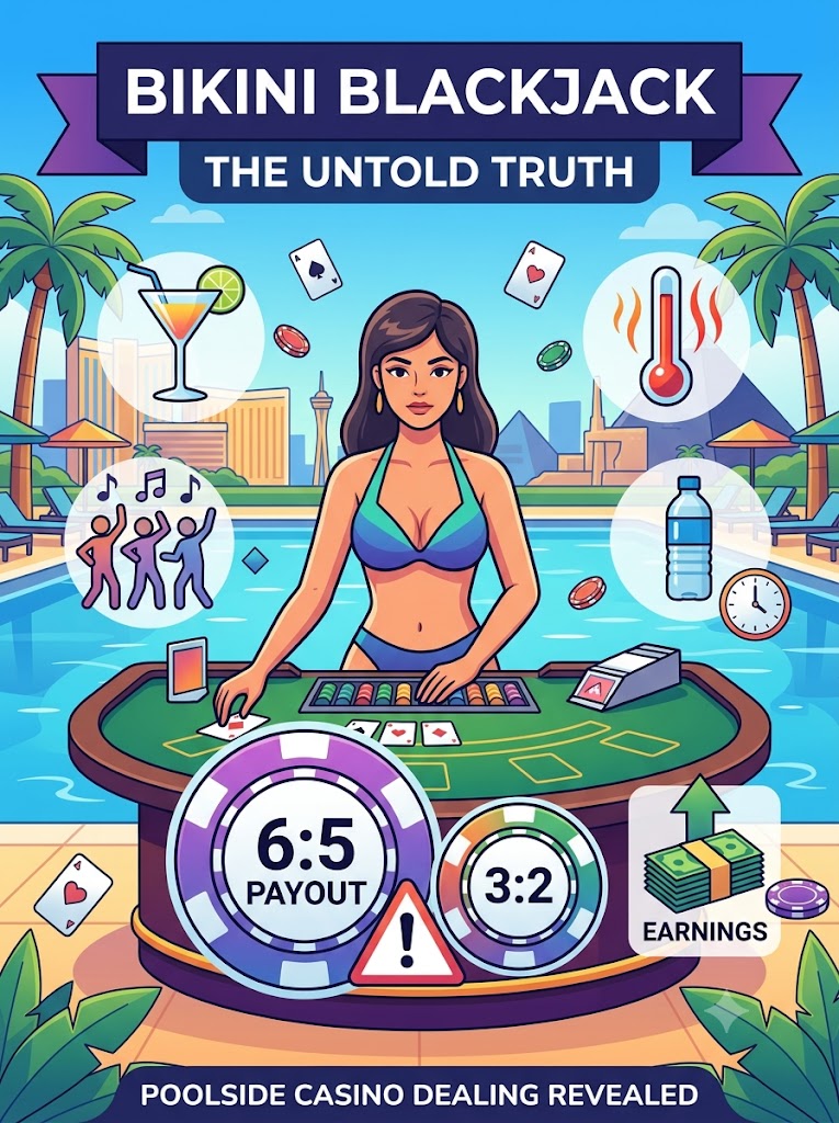 Bikini Blackjack: The Truth About Vegas Poolside Casino Dealers
