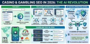 Casino & Gambling SEO in 2026: How AI Optimization Tools Are Rewriting the Rules