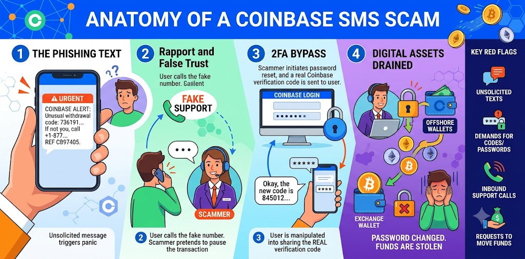 Coinbase Text Scam