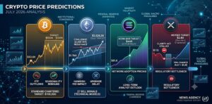 Crypto Price Predictions July 2026: Bitcoin, Ethereum, Solana, and XRP Analysis