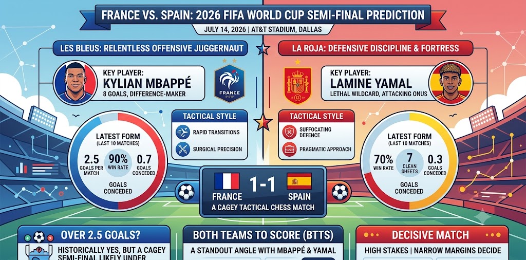 France vs Spain Prediction
