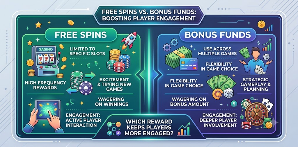 Free Spins vs. Bonus Funds