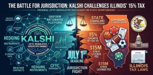 Kalshi Sues Illinois Over 15% Prediction Market Tax in Escalating Jurisdiction War
