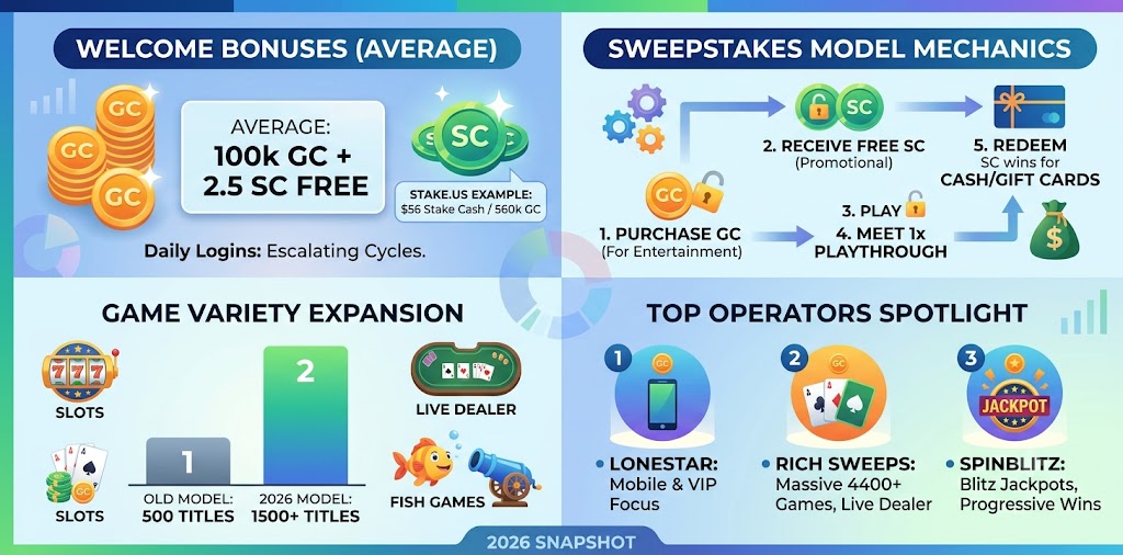 The Top 20 Social Casinos in the US: 2026 Ranked List
