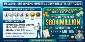 Mega Millions Numbers