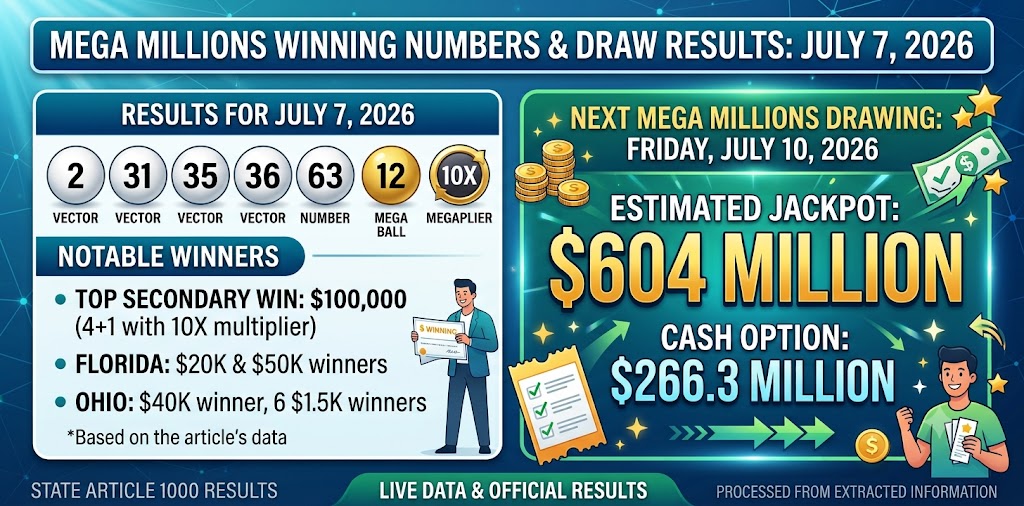 Mega Millions Numbers