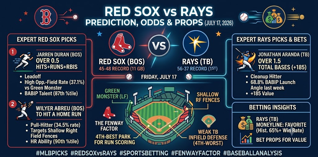 Red Sox vs. Rays Prediction