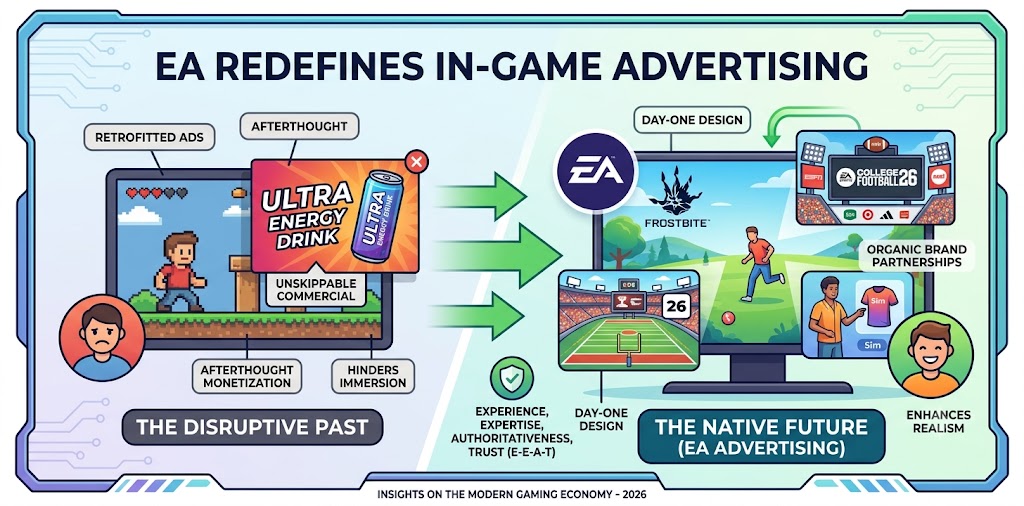 Sims to Sports: How EA Is Redefining In-Game Advertising