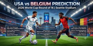 USA vs. Belgium Prediction