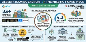 Alberta Online Casinos Launch but Leave Poker Players in Cold