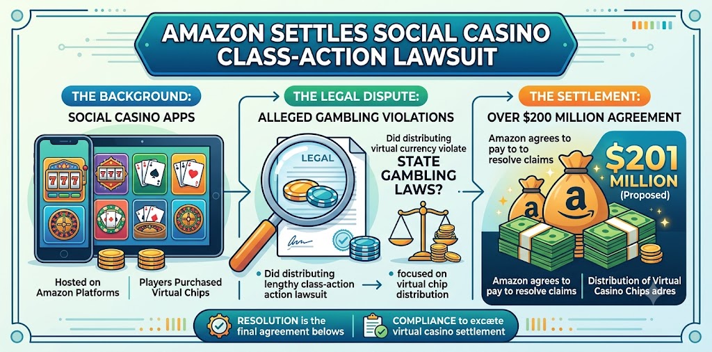 Amazon’s $201M Social Casino Settlement: The Ultimate Legal Plot Twist