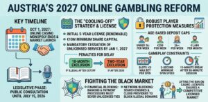 Austria’s 2027 Online Gambling Reform: Licensing & Limits