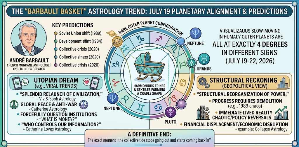 The 'Barbault Basket' Astrology Trend Explained: What the July 19 Planetary Alignment Predicts