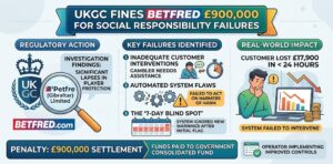 UKGC Fines Betfred £900,000 Over Shocking Player Protection Failures