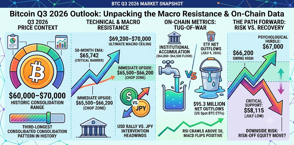 Bitcoin Q3 2026 Outlook: Unpacking the Macro Resistance & On-Chain Data