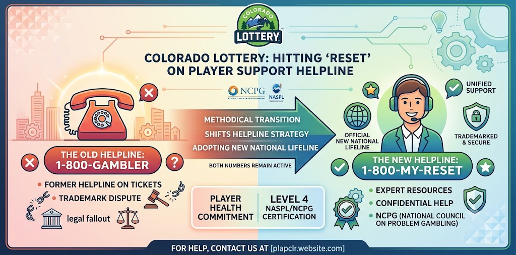 The 1-800-GAMBLER Fallout: Why the Colorado Lottery is Hitting 'Reset' on Player Support
