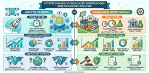 Crypto Casinos vs Regulated Sportsbooks: 2026 US Market