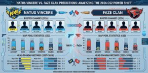 Natus Vincere vs. FaZe Clan Predictions: Analyzing the 2026 CS2 Power Shift