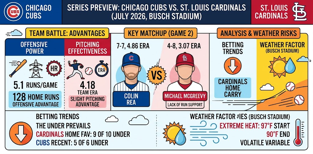 Chicago Cubs vs. St. Louis Cardinals Predictions: Odds, Lineups, & Betting Preview