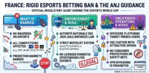 France Bans Esports Betting for $75M World Cup