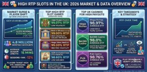 High RTP Slots UK: 2026 Payout Statistics and Top Games