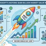 Microsoft's stock logs its biggest single-day jump since 2008, adding $450 billion in market value as 43% Azure growth proves the AI moat. Is the market returning to fundamentals or entering financial nihilism?