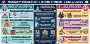 Mississippi’s Mobile Betting Standoff: Why Lt. Gov. Hosemann is Pushing Back on the Digital Gold Rush