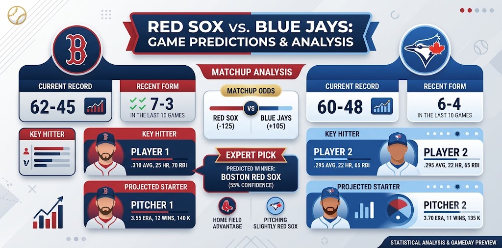 Boston Red Sox vs. Toronto Blue Jays Predictions: Odds, Expert Picks, and July 2026 Series Preview