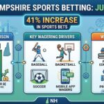 New Hampshire Sports Betting Surges 41% to $71M in June