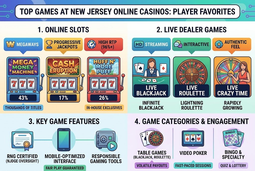 NJ Online Casino Laws & Top Games: A 2026 iGaming Guide