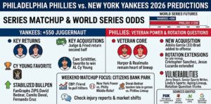 Philadelphia Phillies vs. New York Yankees 2026 Predictions: Series Matchup & World Series Odds