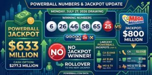 Latest Powerball Numbers: Did Anyone Win the $633M Jackpot?
