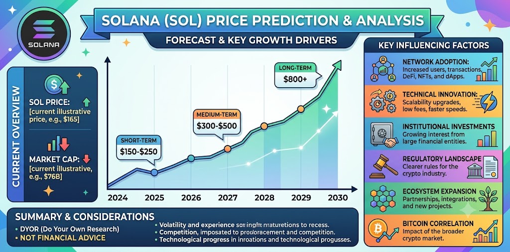 Solana Price Prediction 2026: Institutional & RWA Growth