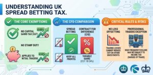 UK Spread Betting Tax Rules 2026: The HMRC Exemptions Explained