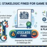 Stakelogic Fined £122K by UKGC Over Slot Game Speed Breaches