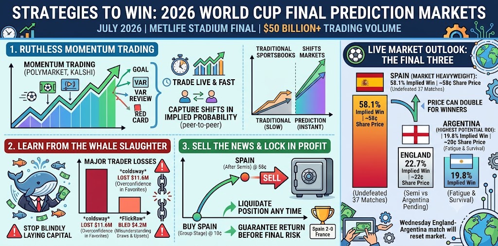 Tips to Win 2026 World Cup Final Predictions in Polymarket & Kalshi