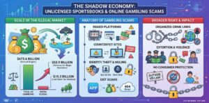 Unlicensed Sportsbooks: Inside the $673B Shadow Economy