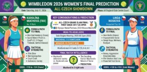 Wimbledon 2026 Final Prediction: Karolína Muchová vs. Linda Nosková