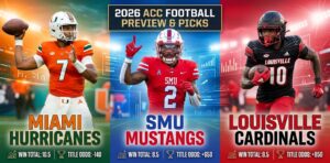 2026 ACC Football Preview & Predictions: Expert Title Odds, Win Totals, and Best Bets for Miami, SMU, & Louisville